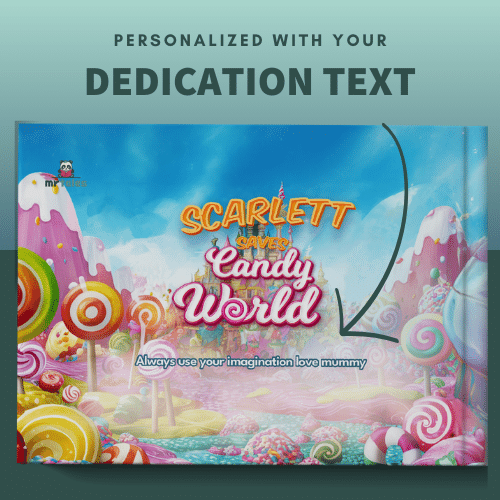 [Name] Saves Candy World - Personalized Children book