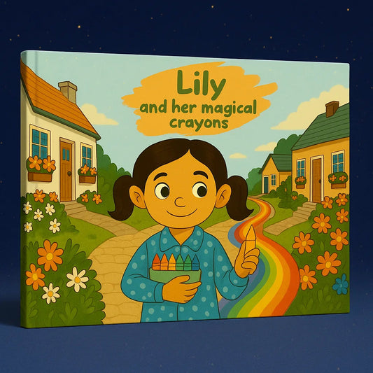 Lily and her magical drawings