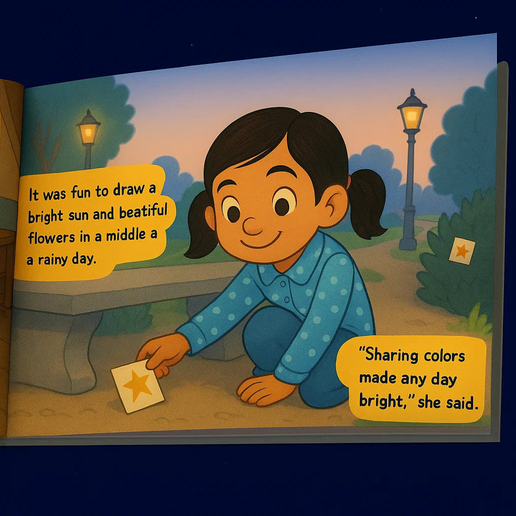The magical drawings - Personalized