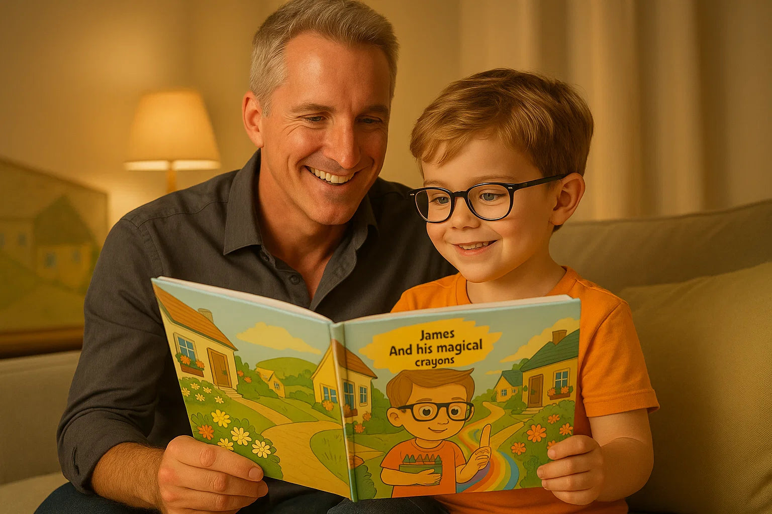 The magical drawings - Personalized